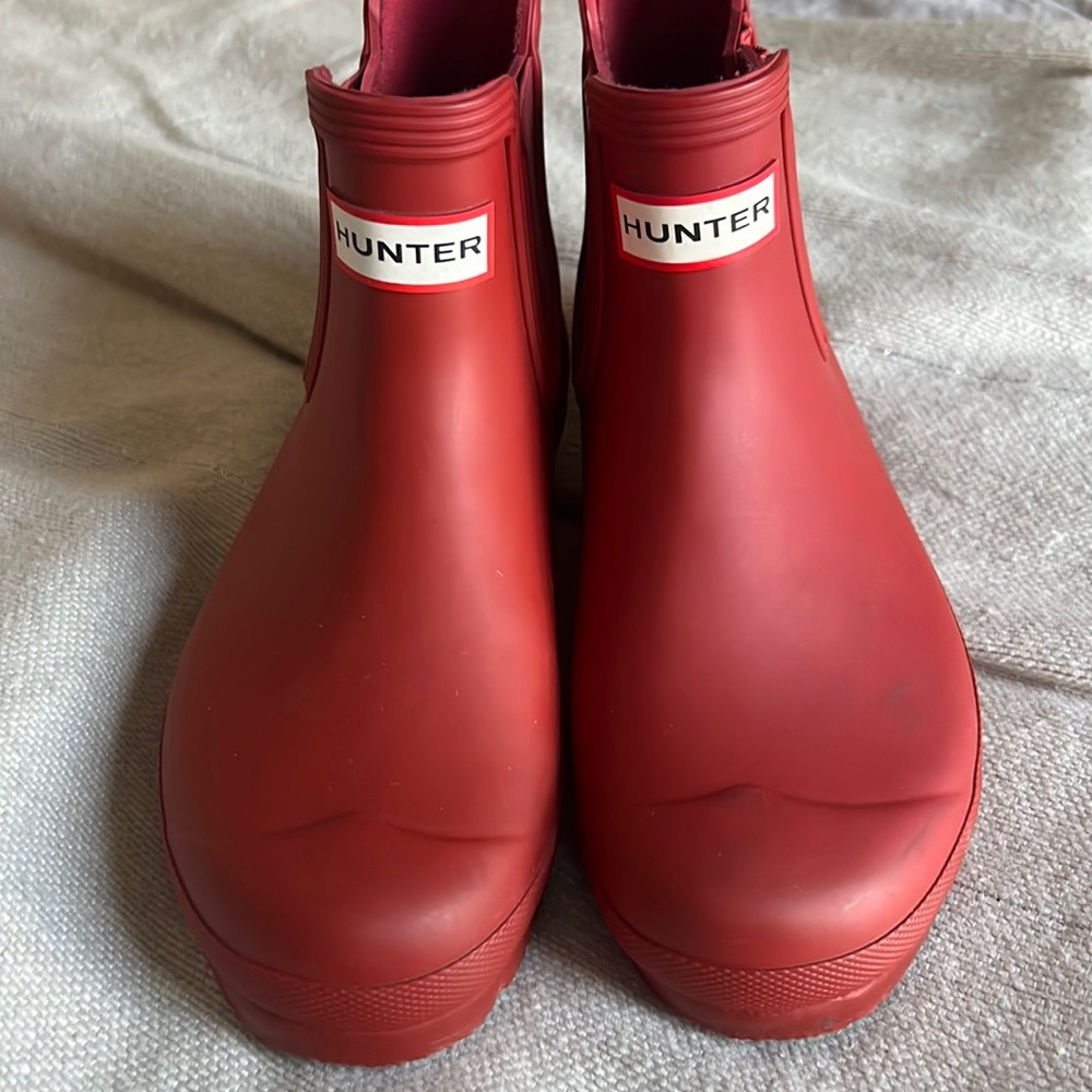 Hunter rain boots